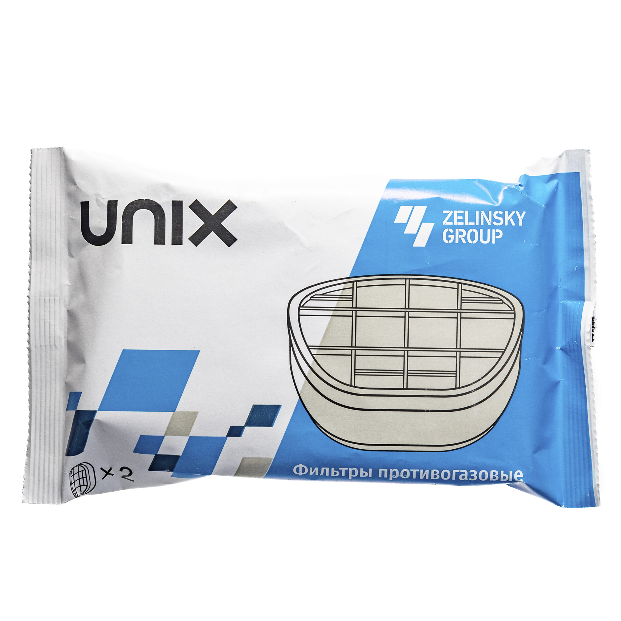 картинка Фильтр противогазовый UNIX 512 марки К2 